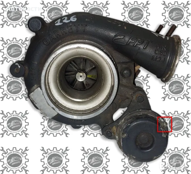 Турбо/Турбокомпресор - Iveco Cursor/Iveco Stralis - 7.8 D - GARRETT FPT - (GT3576LS), снимка 1