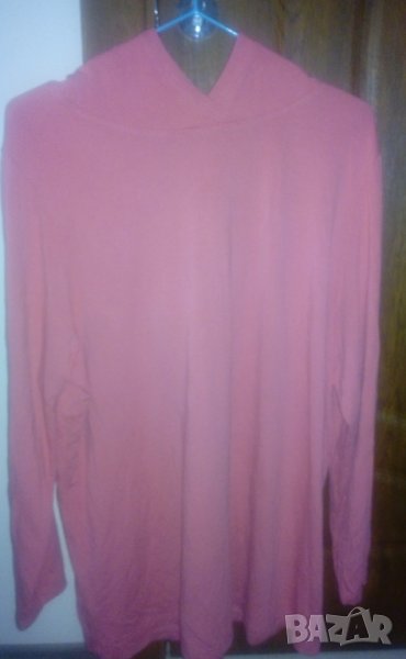Макси блуза с качулка, снимка 1