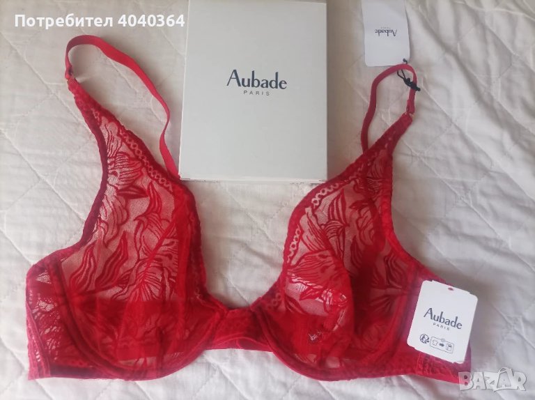 Луксозни Aubade сутиени малък размер 70В-75В , снимка 1