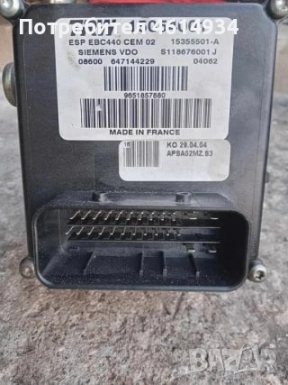АБС модул за Пежо 407 2000 HDi 136к.с 2004г, снимка 1