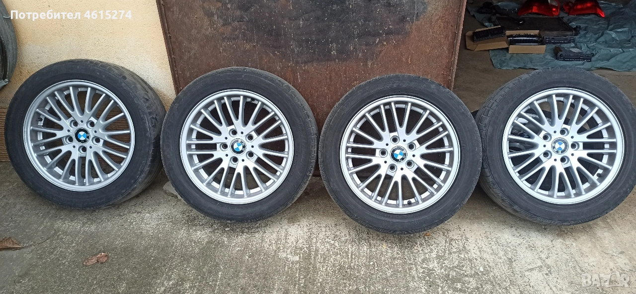 Джанти с гуми 17-ки за BMW, снимка 1