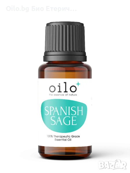 Oilo БИО Етерично Масло от Испанска салвия - Spanish Sage Oilo 5 мл., снимка 1