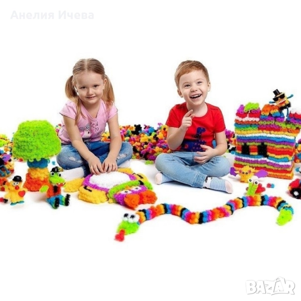 Bunchems Конструктор/ 400 части, снимка 1