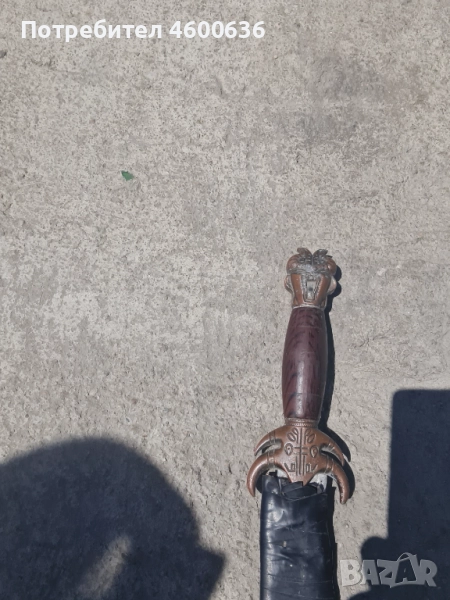 Античен нож ръчна изработка, снимка 1