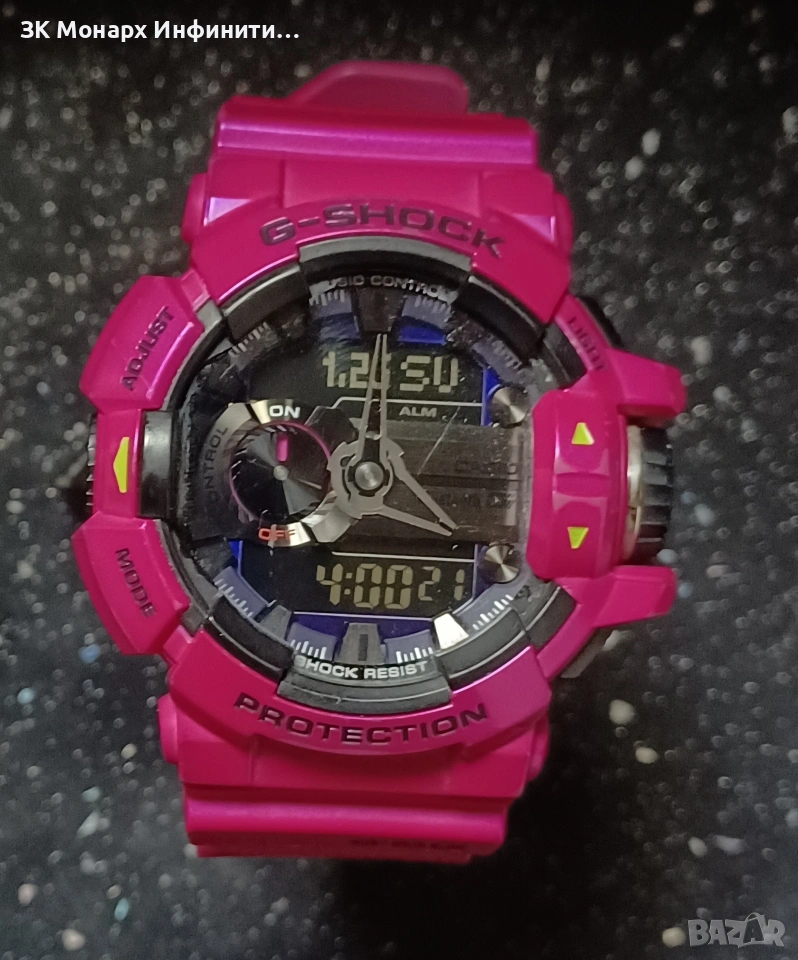 Часовник casio G Shock GBA-400 Розов, снимка 1