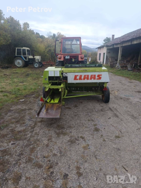 Балировачка/ Сламопреса Claas Markant 41 + Събирач за сено СИП-220м комплект, снимка 1