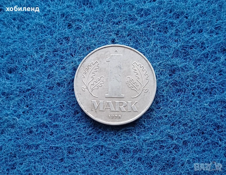 1 марка ГДР 1968, снимка 1