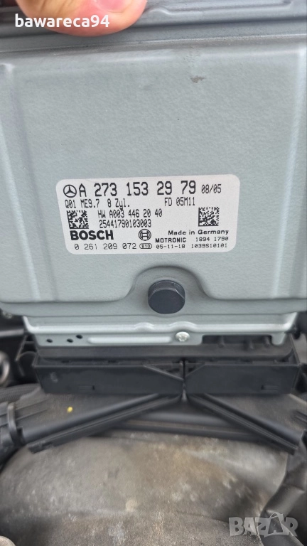 Компютър двигател Mercedes S500 W221, снимка 1
