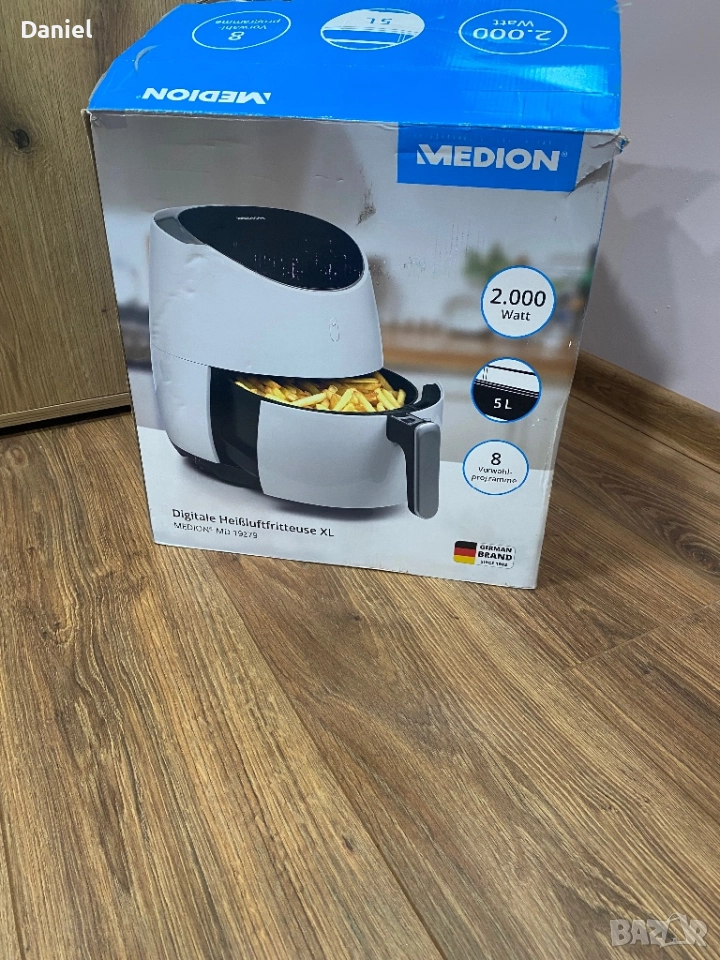 Фритюрник Medion LIFE E30 XL 5 литра нов, снимка 1