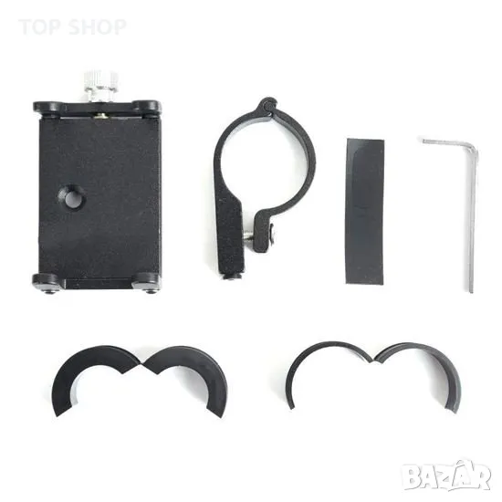 Алуминиева стойка за телефон на велосипед или мотор, снимка 1