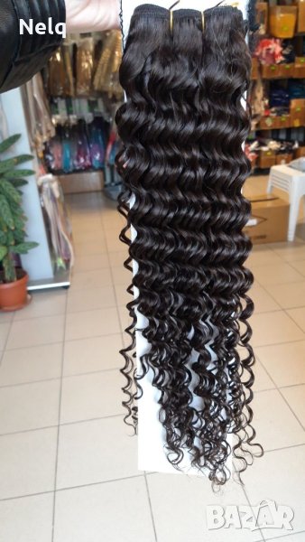 Къдрави естествени коси, снимка 1