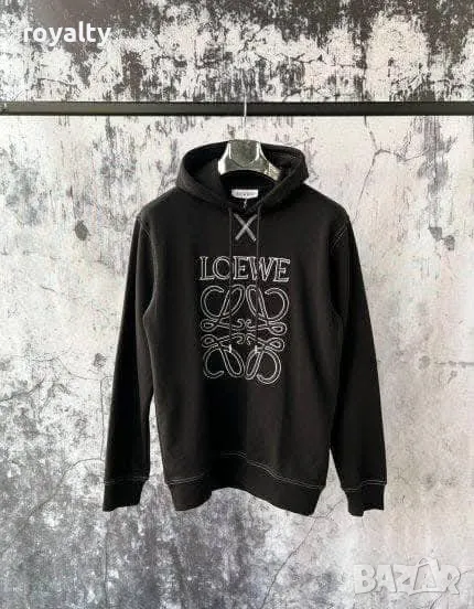 Ватиран памучен суичър Loewe , снимка 1