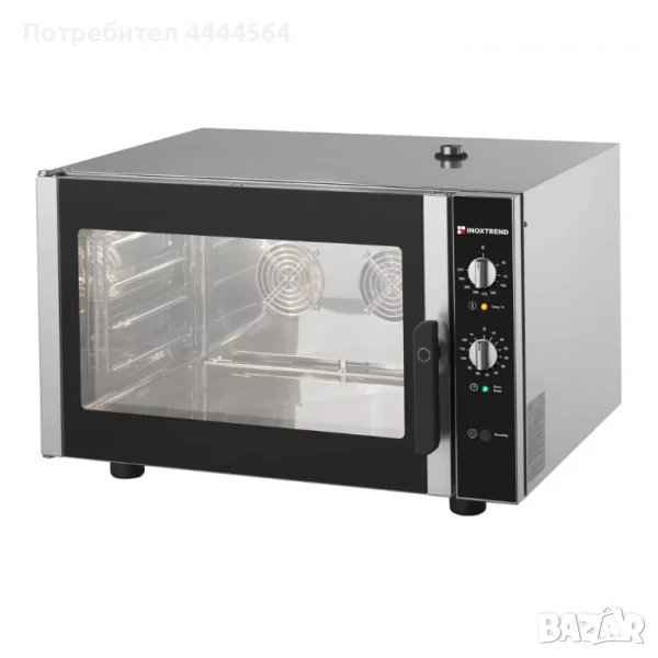 Професионален механичен конвектомат – 4 тави 60x40 см, снимка 1