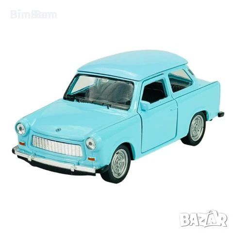 Колекционерска метална количка TRABANT 601 / WELLY, снимка 1