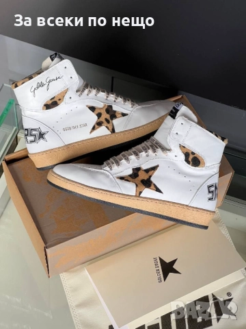 Golden Goose Дамски Маратонки👟Дамски Спортни Обувки👟Кецове - 2 Цвята Код E1097, снимка 6 - Маратонки - 52487444