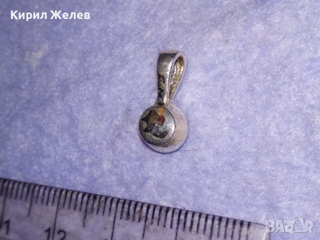 ФИНО СРЕБЪРНО МОДНО АРТ МЕДАЛЬОНЧЕ СРЕБРО с БЯЛА ПОЗЛАТА и ФАСЕТИРАН ПЛАНИНСКИ КРИСТАЛ 38693, снимка 9 - Колиета, медальони, синджири - 41730357