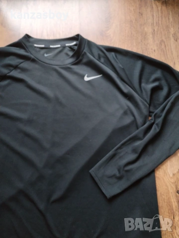 NIKE PACER - страхотна дамска блуза КАТО НОВА ХЛ, снимка 3 - Блузи с дълъг ръкав и пуловери - 53610680