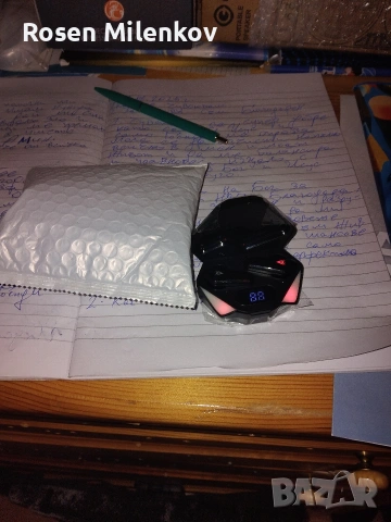 чисто нови безжични bluetooth слушалки след светлини, снимка 7 - Bluetooth слушалки - 53160135