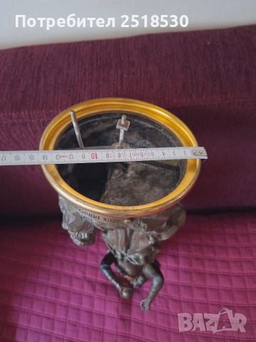 Фигура за старинен каминен часовник, снимка 8 - Антикварни и старинни предмети - 53106350