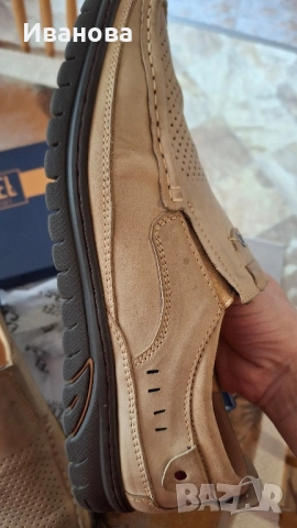 Мъжки обувки естествена кожа , снимка 4 - Ежедневни обувки - 52100789