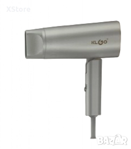 Модерен сгъваем сешоар KLGO CF-1, снимка 2 - Сешоари - 52593600