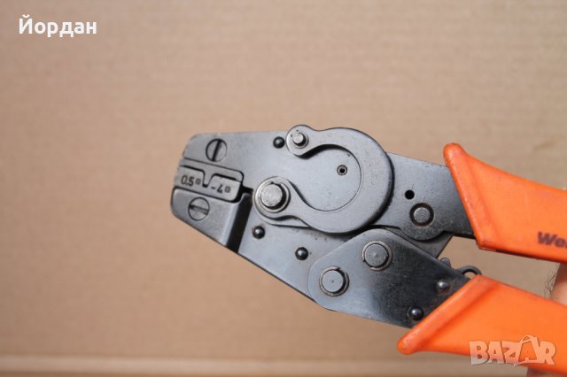 Клещи за кримпване/Кримп клещи ''Weidmuller PZ4'', снимка 10 - Клещи - 41167696