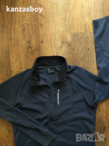 peak performance heli mid j - страхотно мъжко горнище , снимка 2 - Спортни дрехи, екипи - 34740040