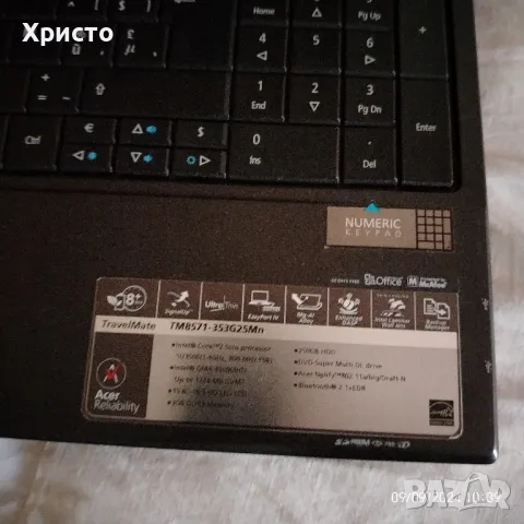 продавам лаптоп Acer , снимка 6 - Лаптопи за дома - 47176548