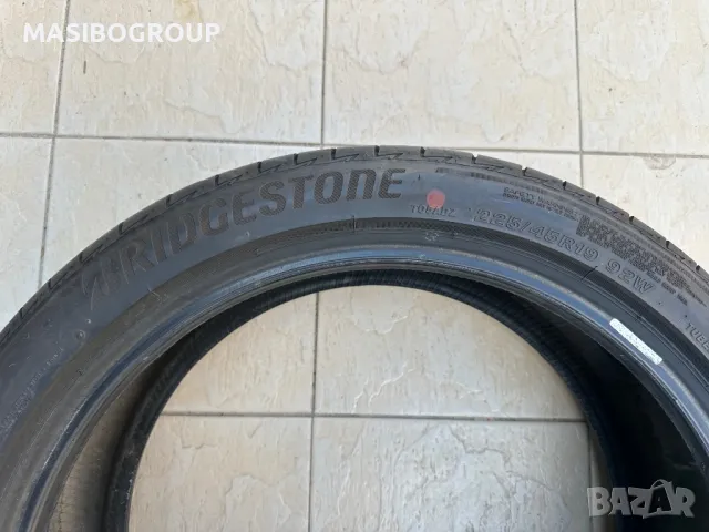 Гума летна гуми 225/45/19” BRIDGESTONE TURANZA T005A, снимка 4 - Гуми и джанти - 50322886