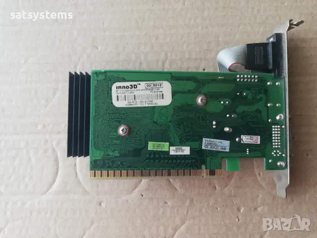 Видео карта NVidia GeForce Inno3D 210 HDMI 1024MB GDDR3 64bit PCI-E, снимка 8 - Видеокарти - 48078748