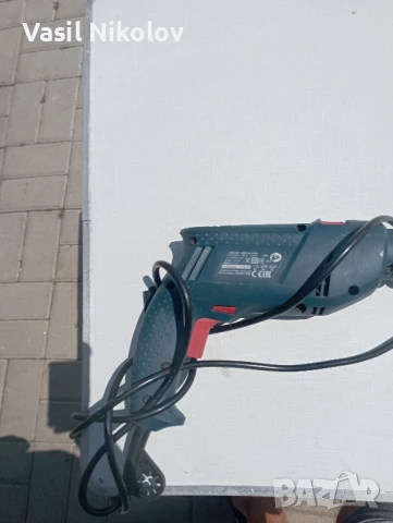 Бормашина ударна БОШ 550 вата , снимка 3 - Бормашини - 51265499