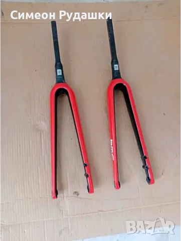 Карбонови вилки BMC (carbon - forks) Red and Black