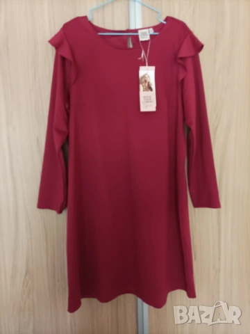 Нова трикотажна рокля , снимка 2 - Рокли - 53756158