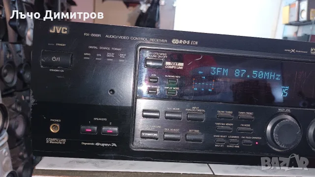 JVC    RX-888RBK, снимка 4 - Ресийвъри, усилватели, смесителни пултове - 55874329