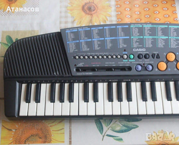 CASIO MA-220 KEYBOARD синтезатор, снимка 6 - Синтезатори - 52541338