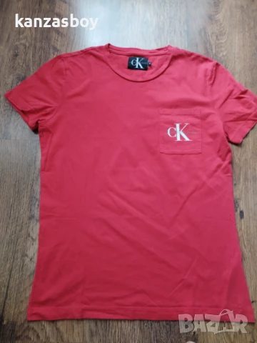 calvin klein - страхотна мъжка тениска M, снимка 5 - Тениски - 51262003