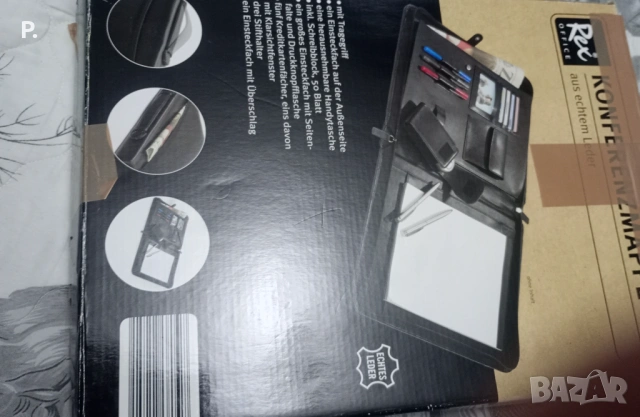 Кожена Папка/чанта за документи и/или лаптоп, нова, отлична!, снимка 2 - Чанти - 53035548