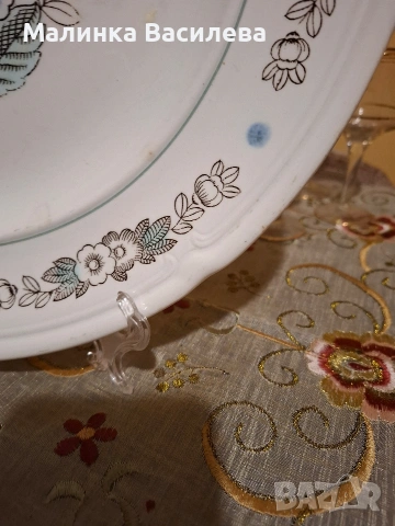 голямо плато , снимка 5 - Чинии - 53491103