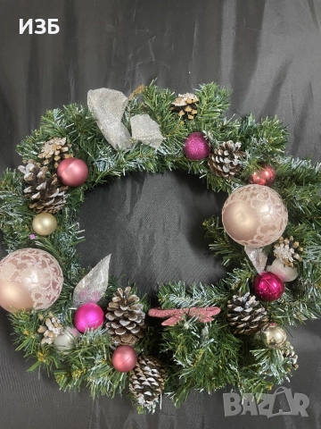 Коледни венци, снимка 4 - Декорация за дома - 52727602