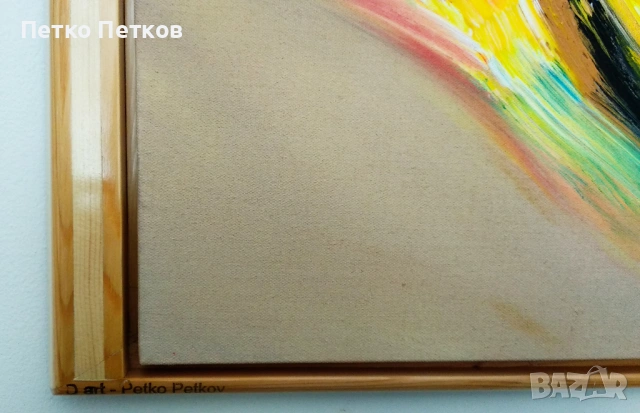 Абстрактни картини: Papegøye, снимка 5 - Картини - 53796493