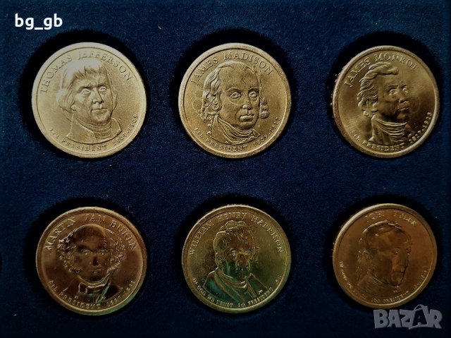 Монети САЩ Един Долар Американски Президенти, снимка 11 - Нумизматика и бонистика - 35732424