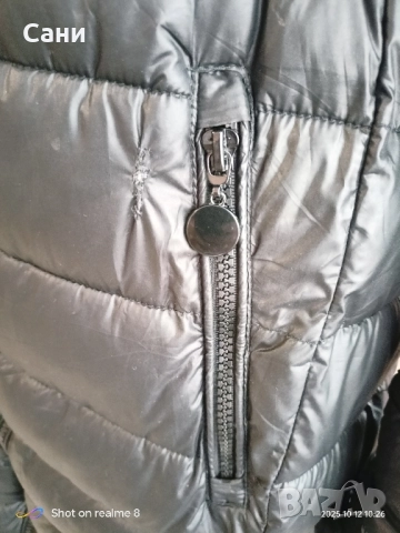 Дълго зимно яке с естествен пух, снимка 9 - Палта, манта - 38497955