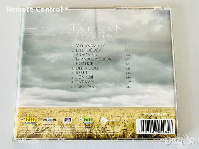 CD TARKAN - METAMORFOZ (2008), снимка 3 - CD дискове - 55722374