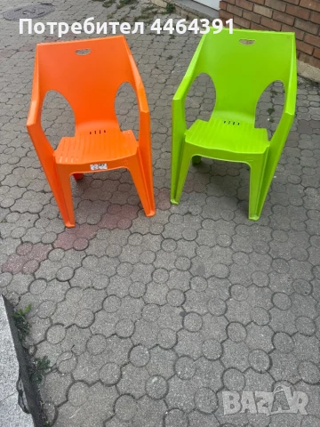 Пластмасови столове , снимка 1