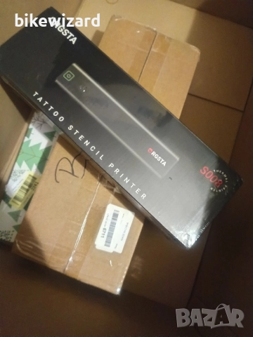 ORGSTA S008 Bluetooth принтер за шаблони за татуировки с 10 листа – безжичен НОВ, снимка 6 - Друга електроника - 52698337