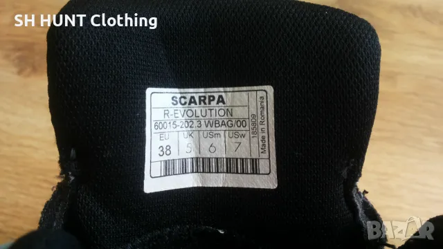 SCARPA R-EVOLUTION TREK GORE-TEX Boots размер EUR 38 / UK 5 дамски детски водонепромокаеми - 805, снимка 18 - Дамски боти - 47488385