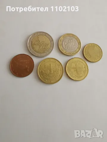 Монети Евро Евромонети 