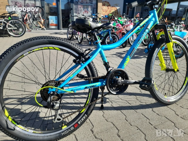 BYOX Велосипед 24" ZANTE син, снимка 7 - Велосипеди - 53848985