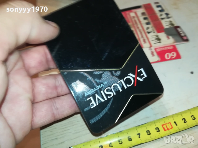 EXCLUSIVE BY VICTORY-МЕТАЛНА ТАБАКЕРА 1109251705, снимка 17 - Колекции - 51681369