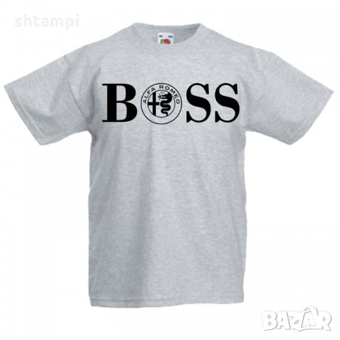 Детска тениска Alfa Romeo BOSS, снимка 3 - Детски Блузи и туники - 33773052